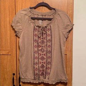 Short sleeved Summer Weather Blouse